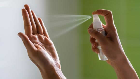 DEsinfección de manos